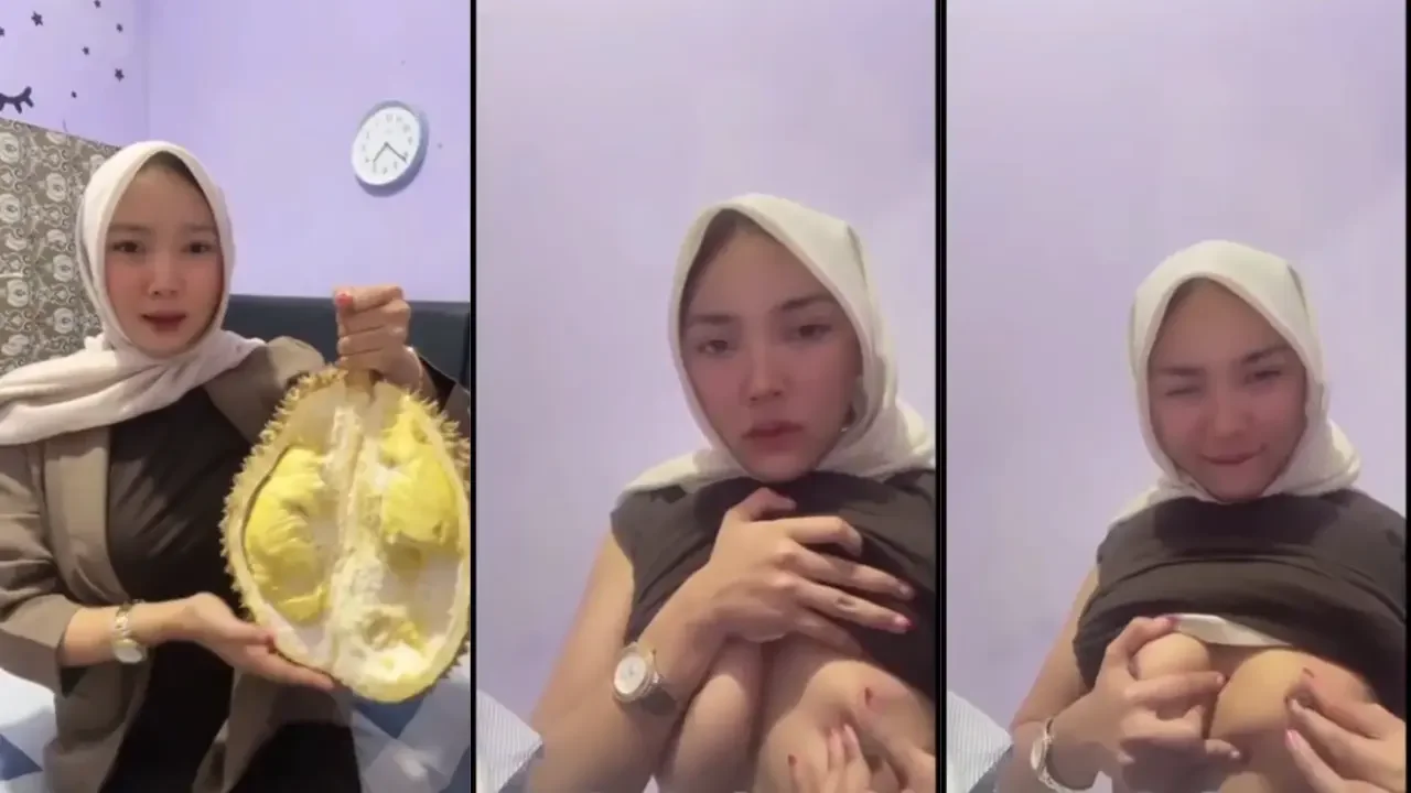 Colmek pake durian viral tiktok